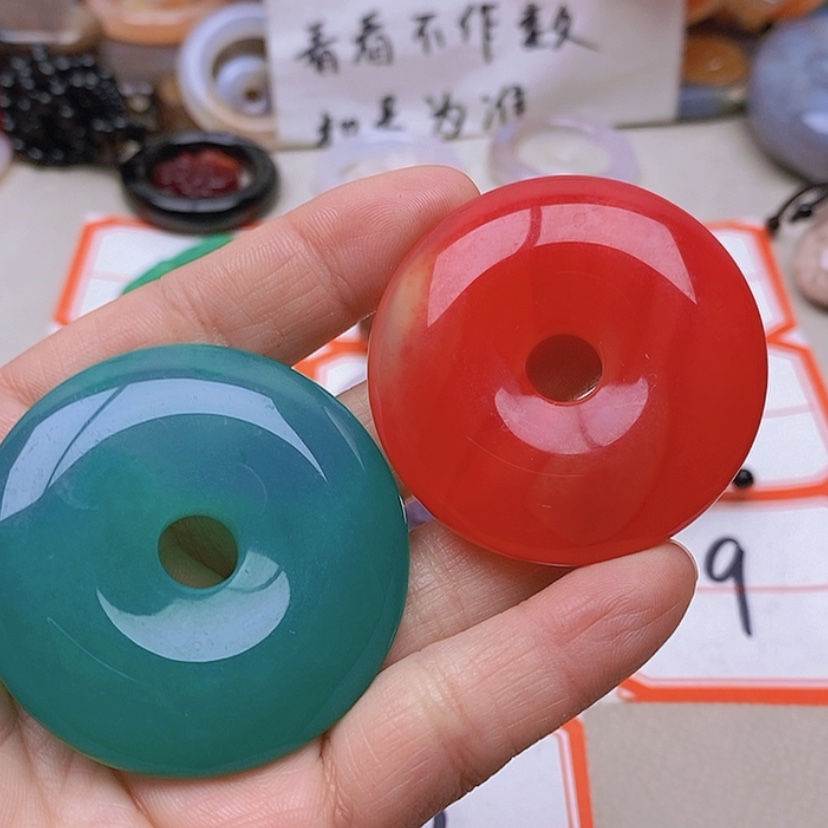 【闪购商品】未镶嵌玛瑙/玉髓珠宝半成品定*波