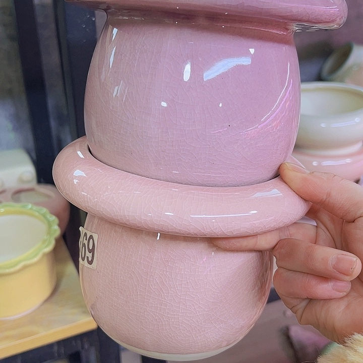 陶瓷花盆当场凑满12包邮