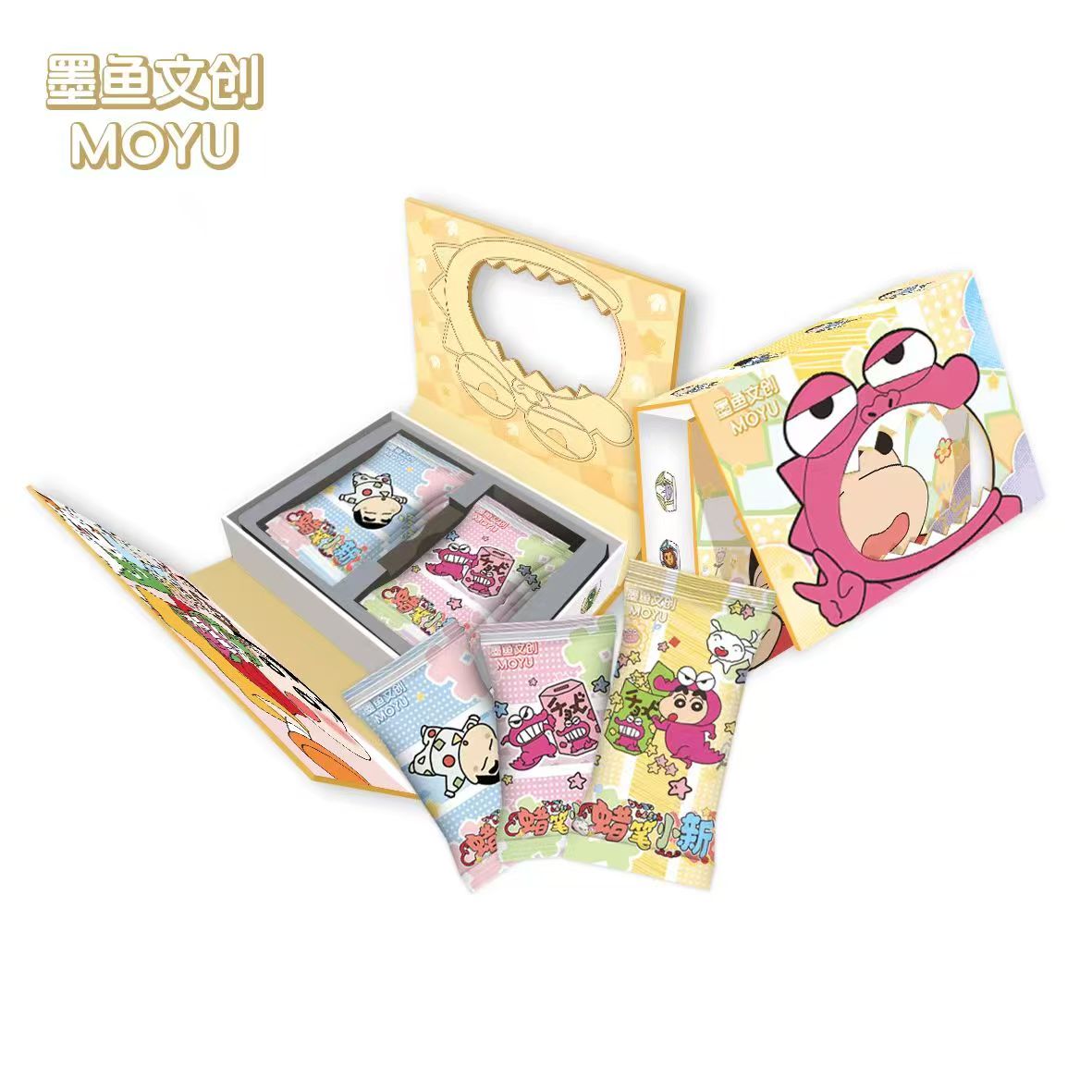 【平拆】墨鱼文创蜡笔小新第1弹 国卡2创收藏卡
