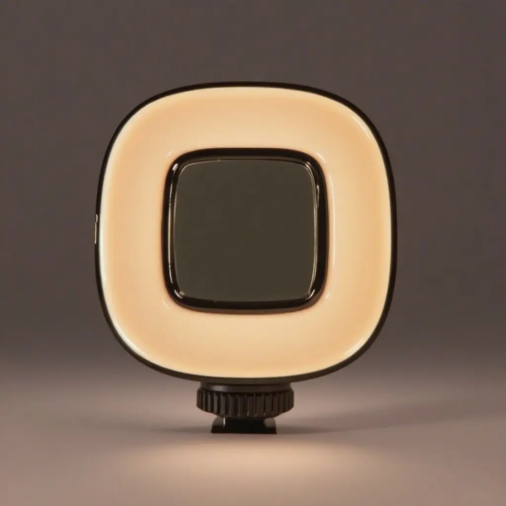 三色温补光灯迷你便携可拆卸手机摄影美颜柔光灯