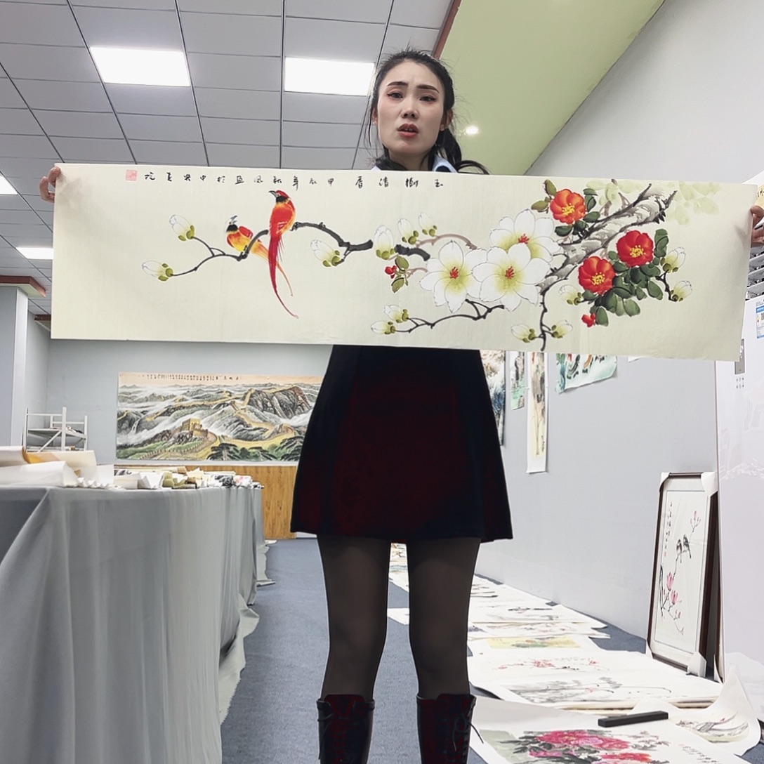 国画国画纯手绘作品