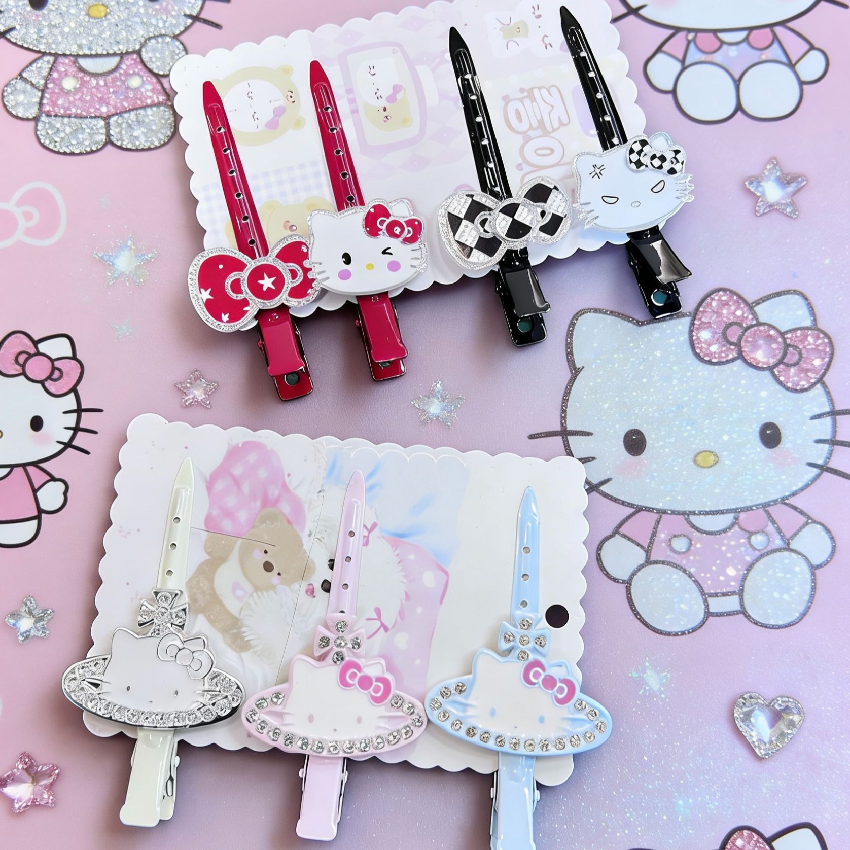 【10个加入购物车再下单】精致可爱发饰发夹