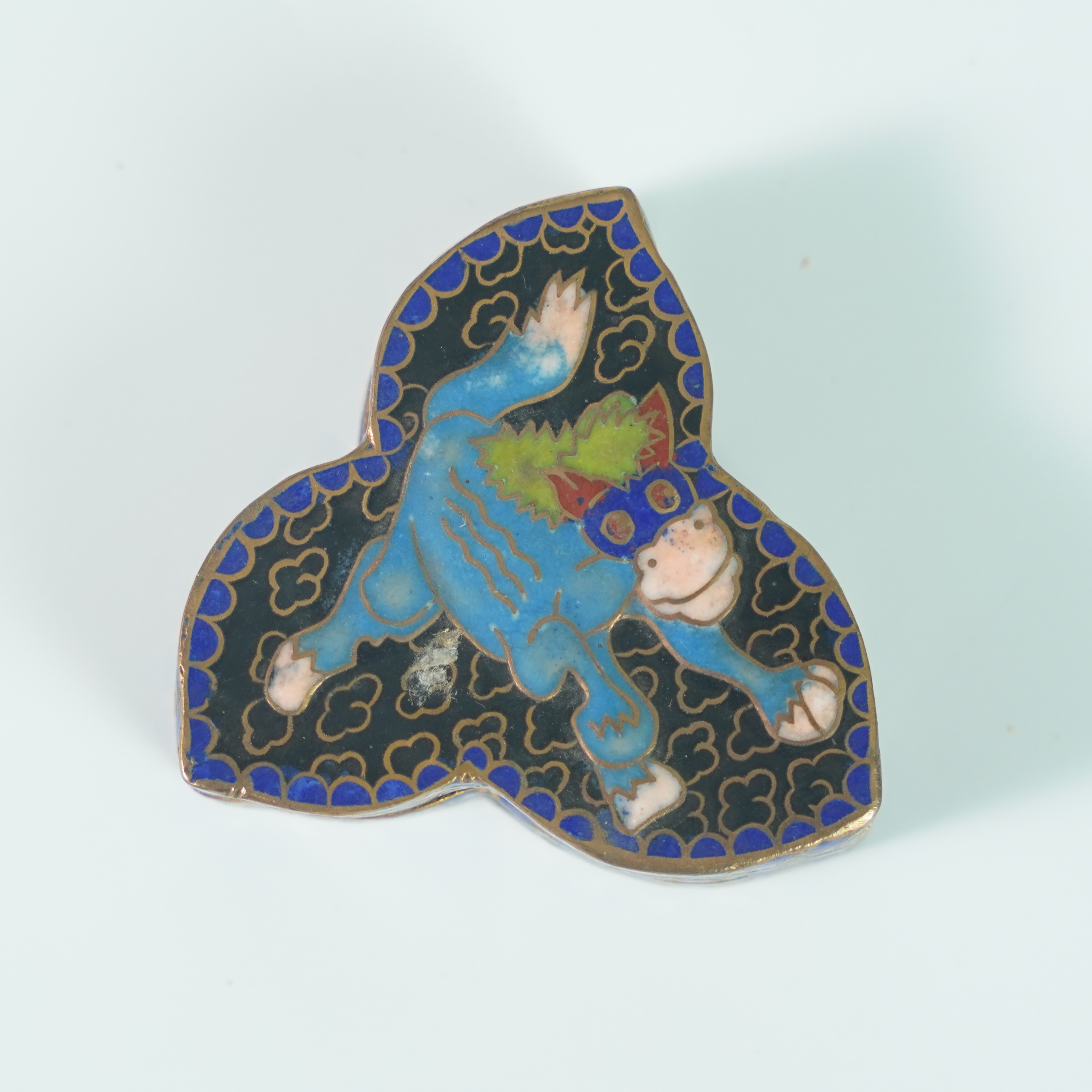 LABCSO260102555【十竹斋】民国景泰蓝盖盒