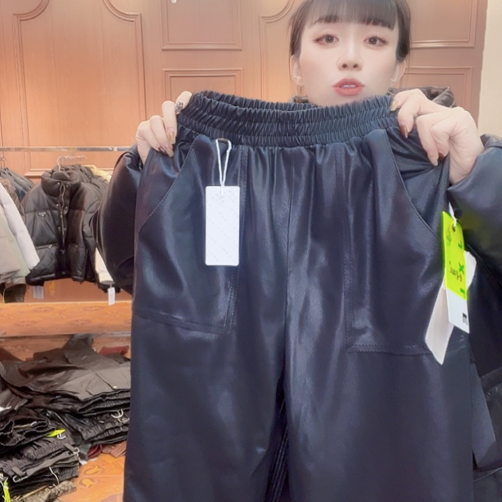 110……120斤皮羽绒裤