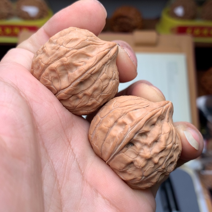 文玩核桃吊坠龟甲纹