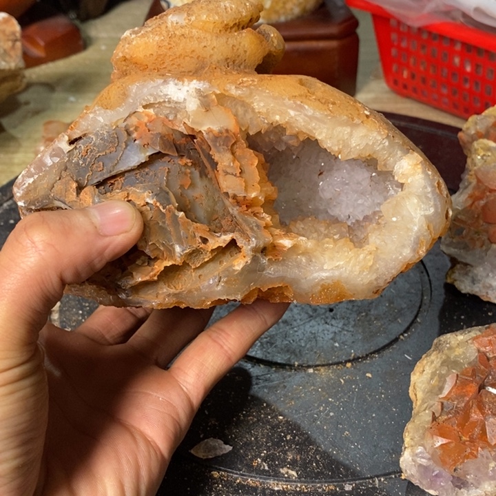 大型摆件（非配饰）紫晶未镶嵌