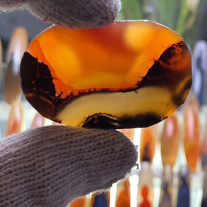 未镶嵌玛瑙/玉髓珠宝半成品153