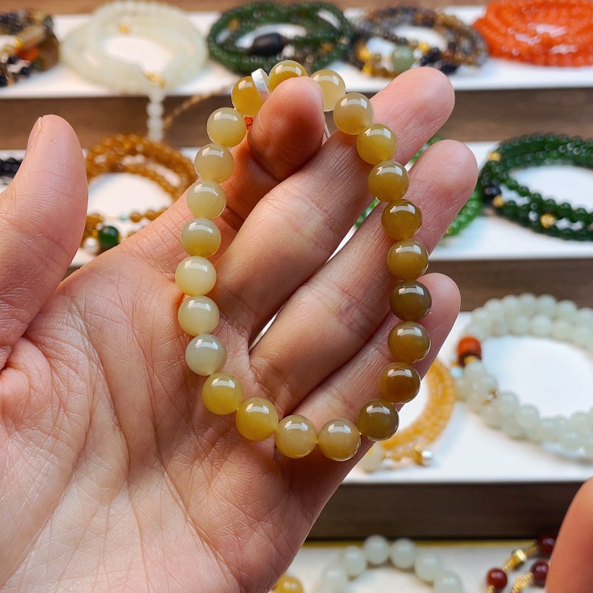 【闪购商品】和田玉手串未镶嵌