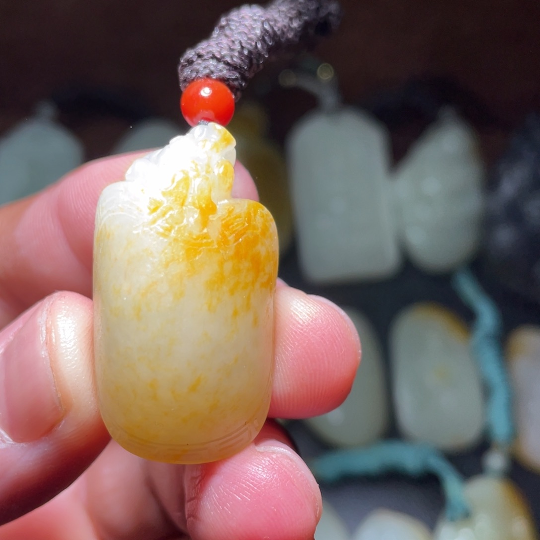 和田玉（白玉）未镶嵌玉牌