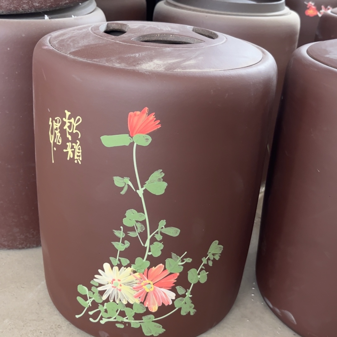 茶叶罐紫砂10 饼茶叶罐