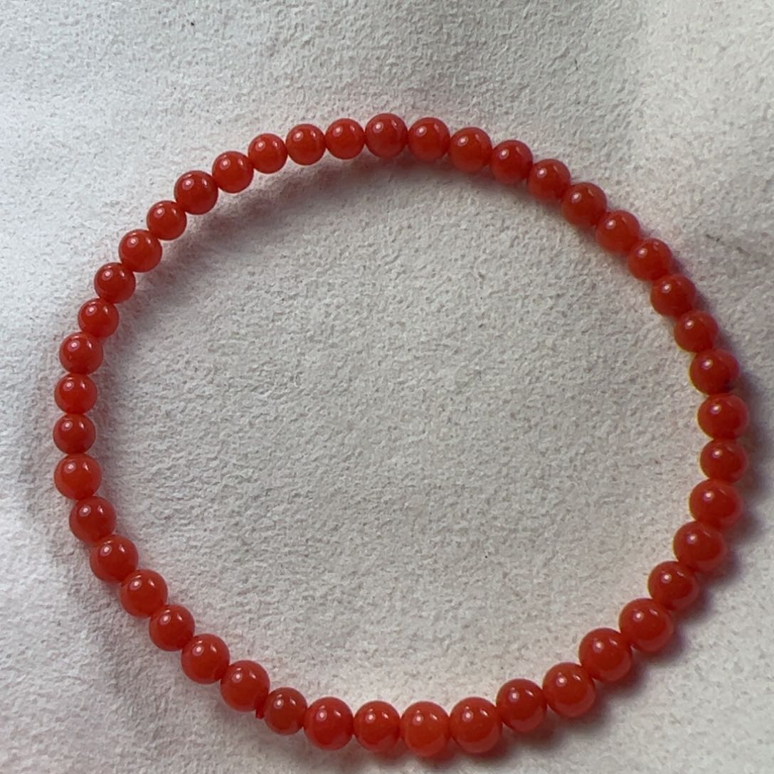 南红玛瑙手串未镶嵌