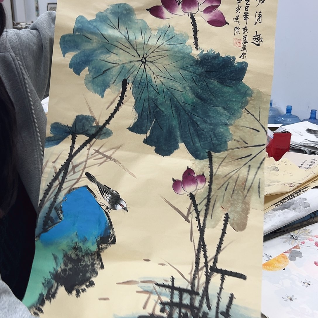 国画国画作品纯手绘