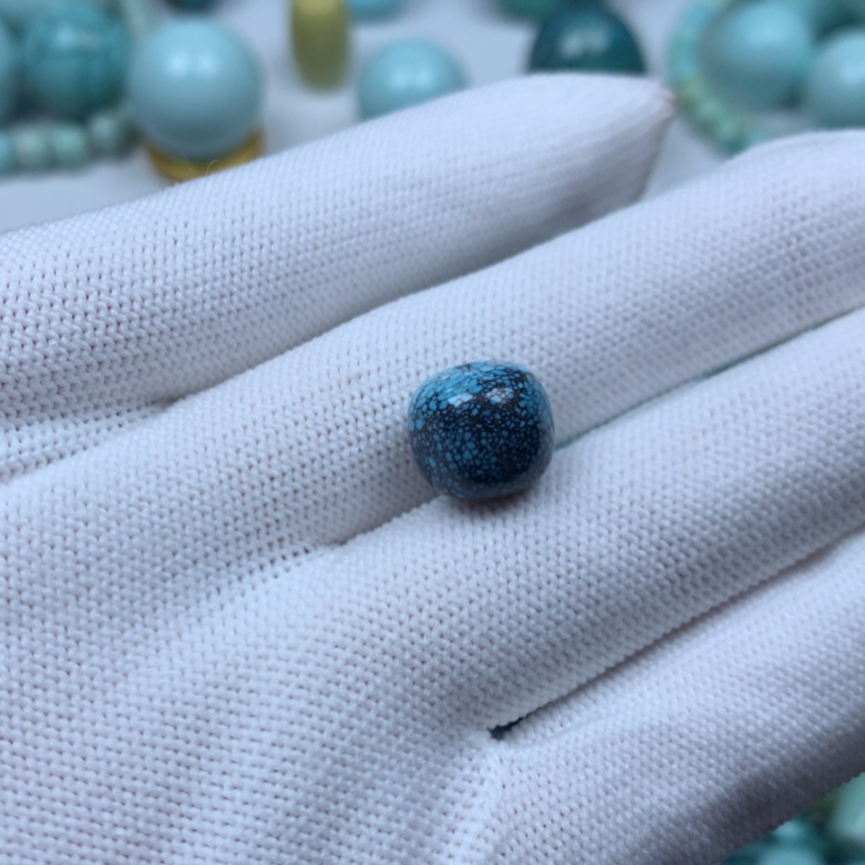 【闪购商品】绿松石珠宝奇石未镶嵌小*叔