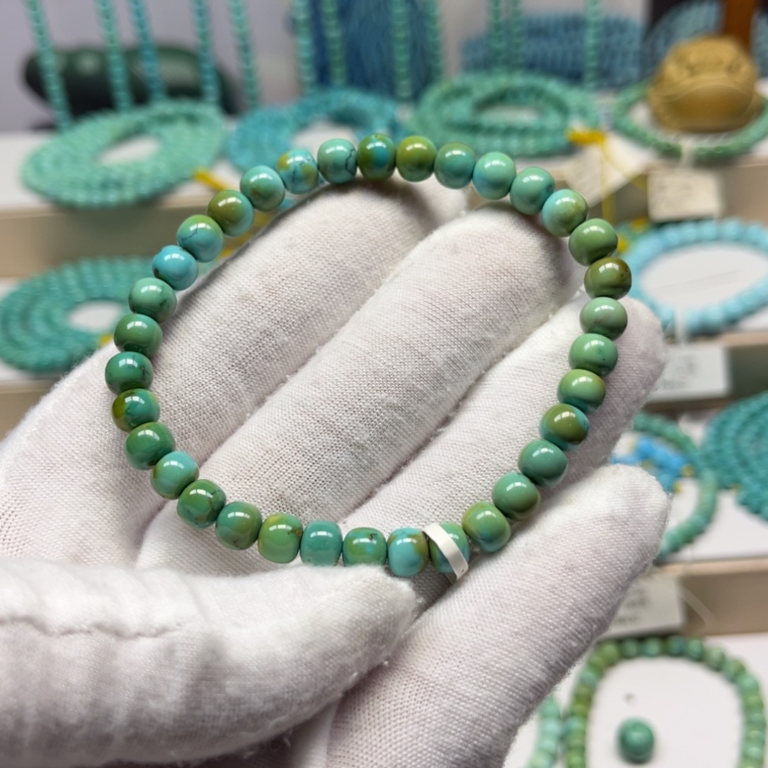 绿松石未镶嵌手链