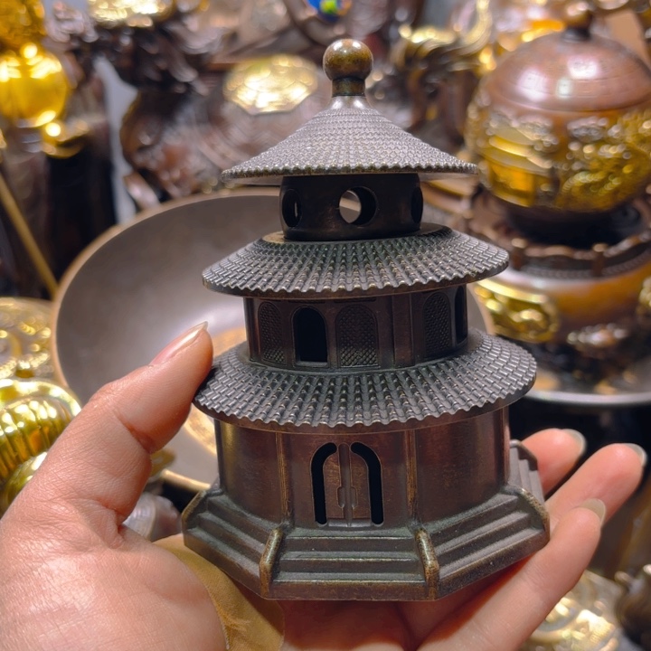 铜器摆件收收藏藏