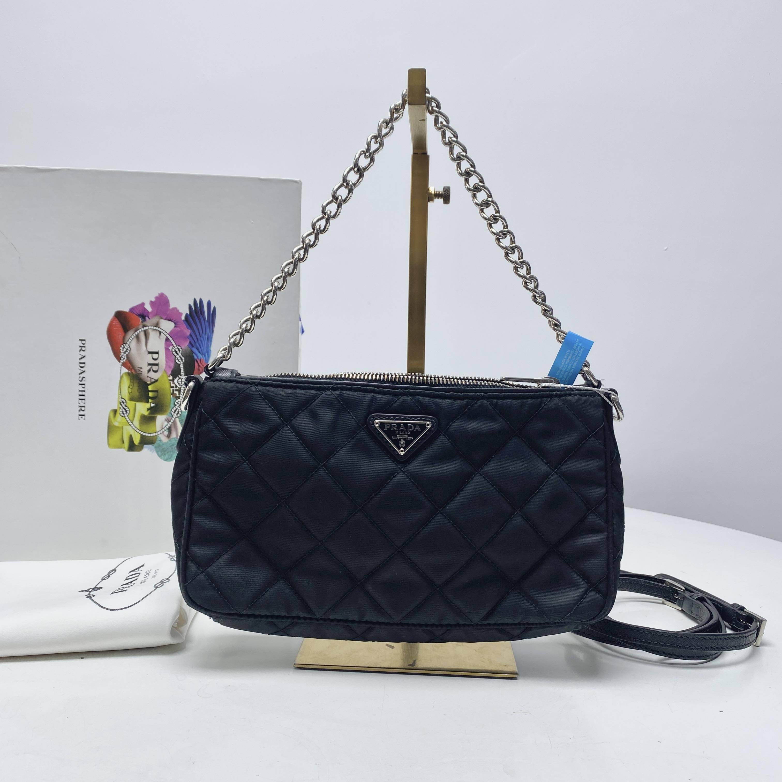 胖虎曼曼/普拉达/95新/公价0/箱包/斜挎包/312501230255