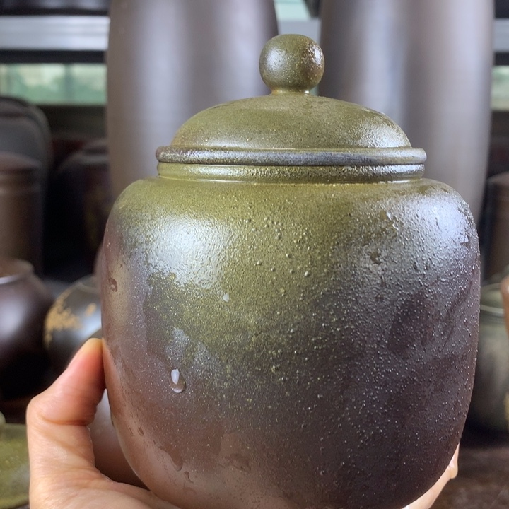 覽***奇钦州坭兴陶柴烧80