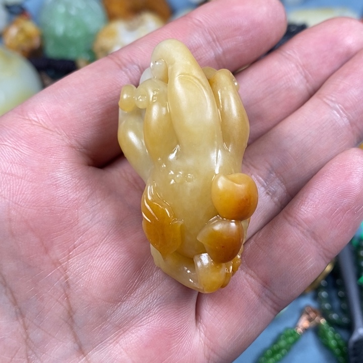 和田玉吊坠(不含链)未镶嵌E**c