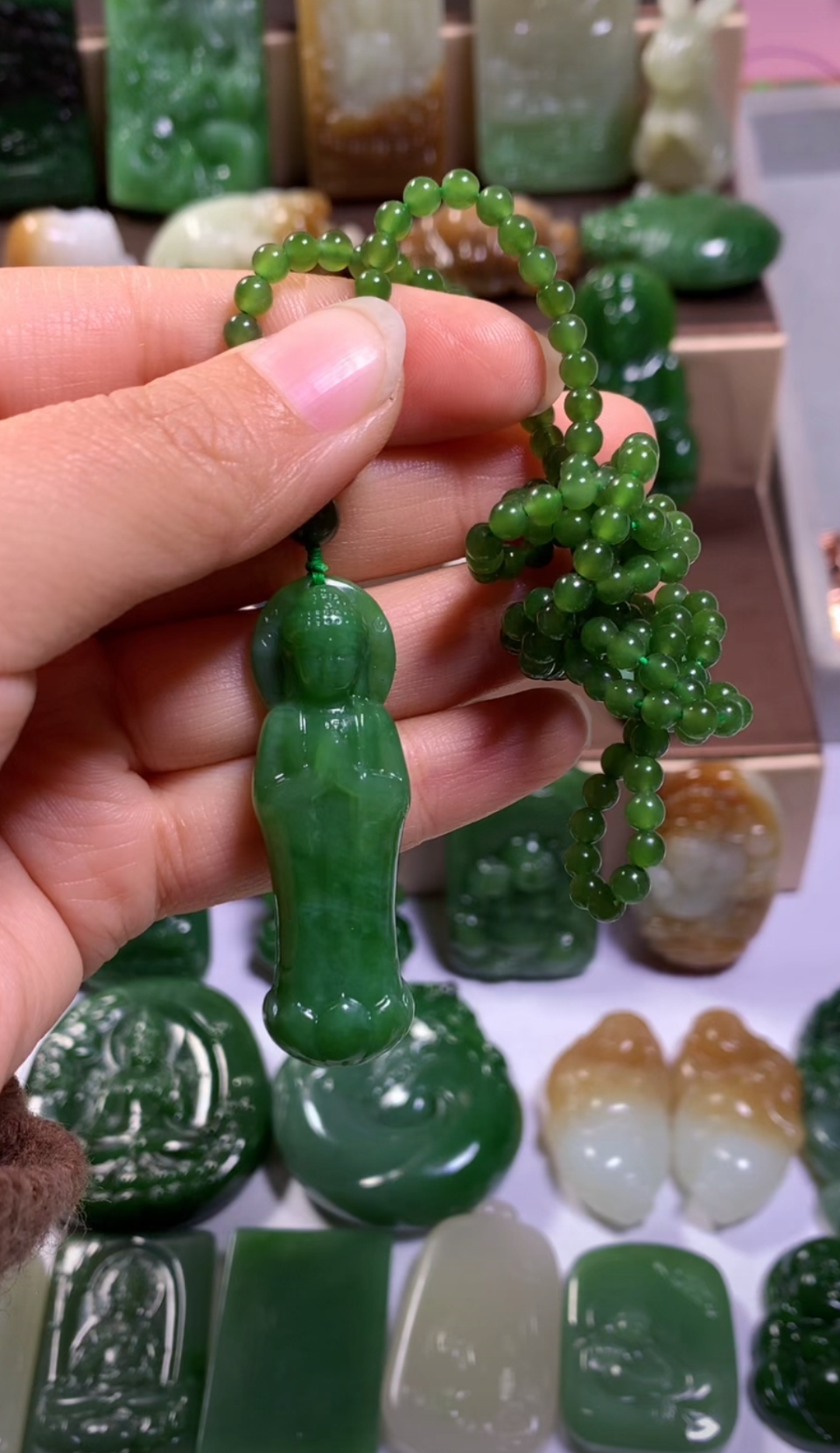 和田玉挂件未镶嵌