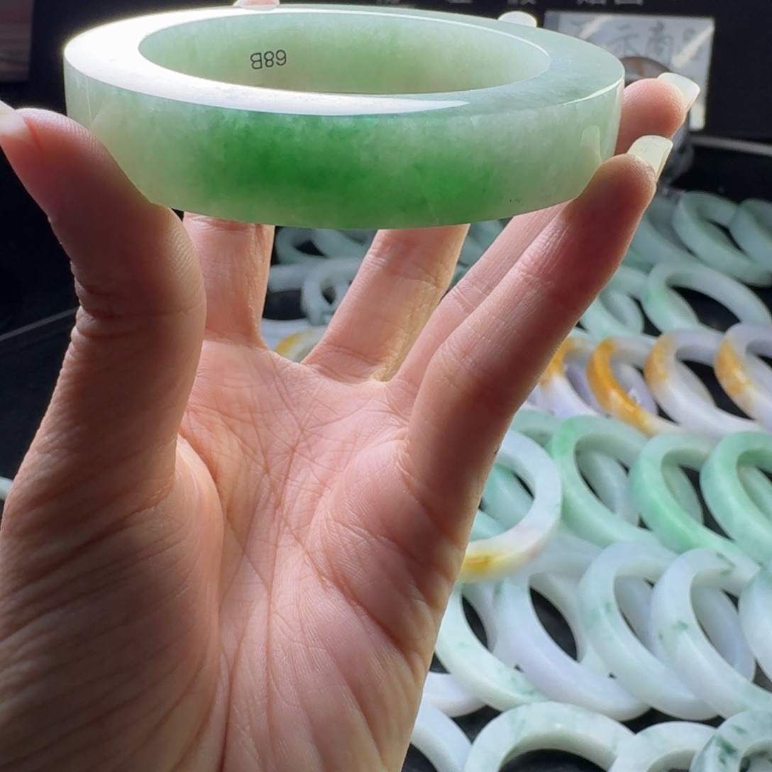 定制翡翠54-59正未镶嵌