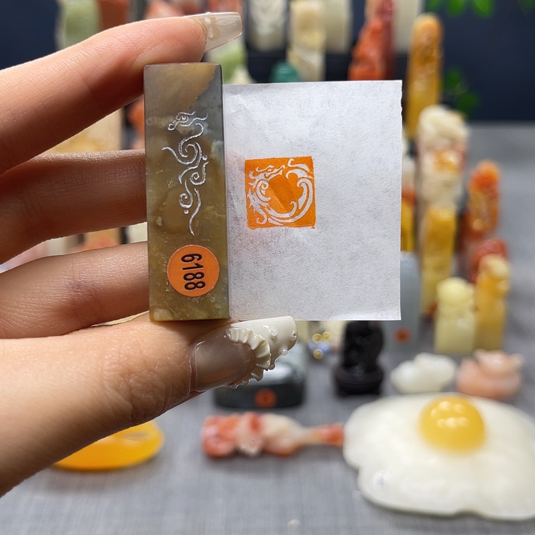 巴林石印石包邮包刻6188