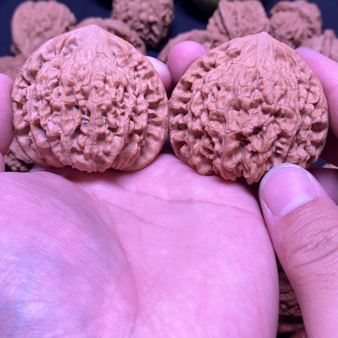 文玩核桃吊坠54全品大官帽