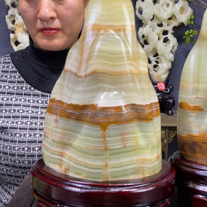 石材精品古青石摆件