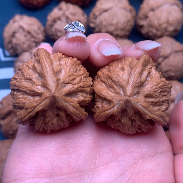 文玩核桃吊坠御龙