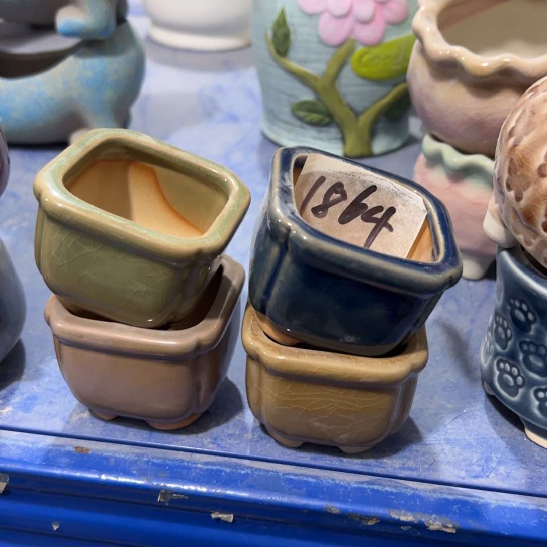 陶瓷多肉小花盆@@1864