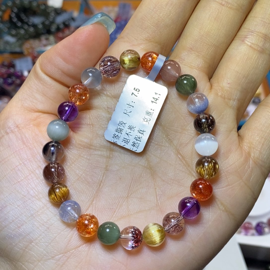 水晶手串未镶嵌手串
