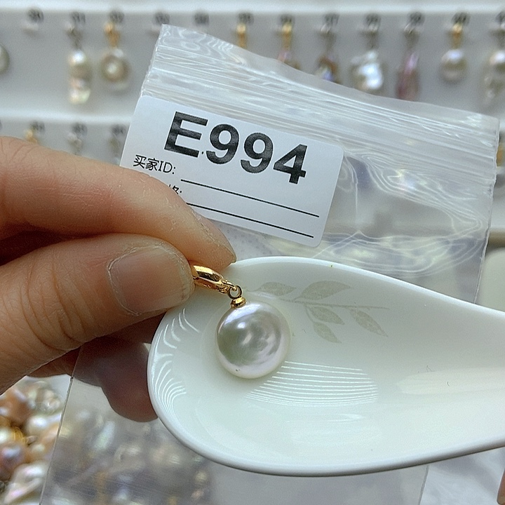 淡水珍珠颈饰银S925镶嵌