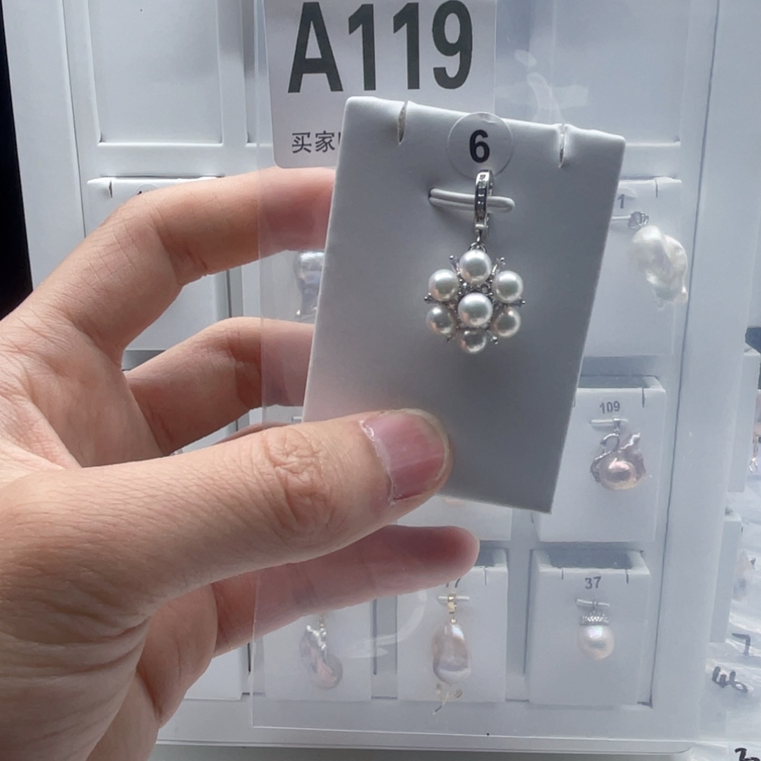 淡水珍珠合金颈饰