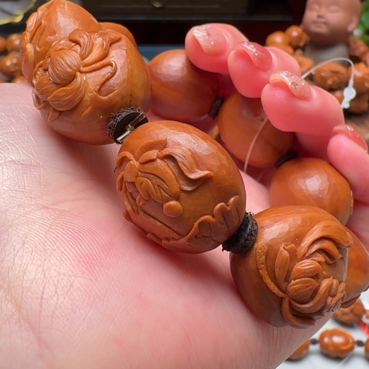 橄榄核手串/手链莲花无相