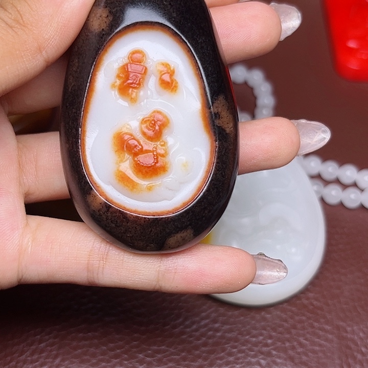 和田玉未镶嵌颈饰孙*海