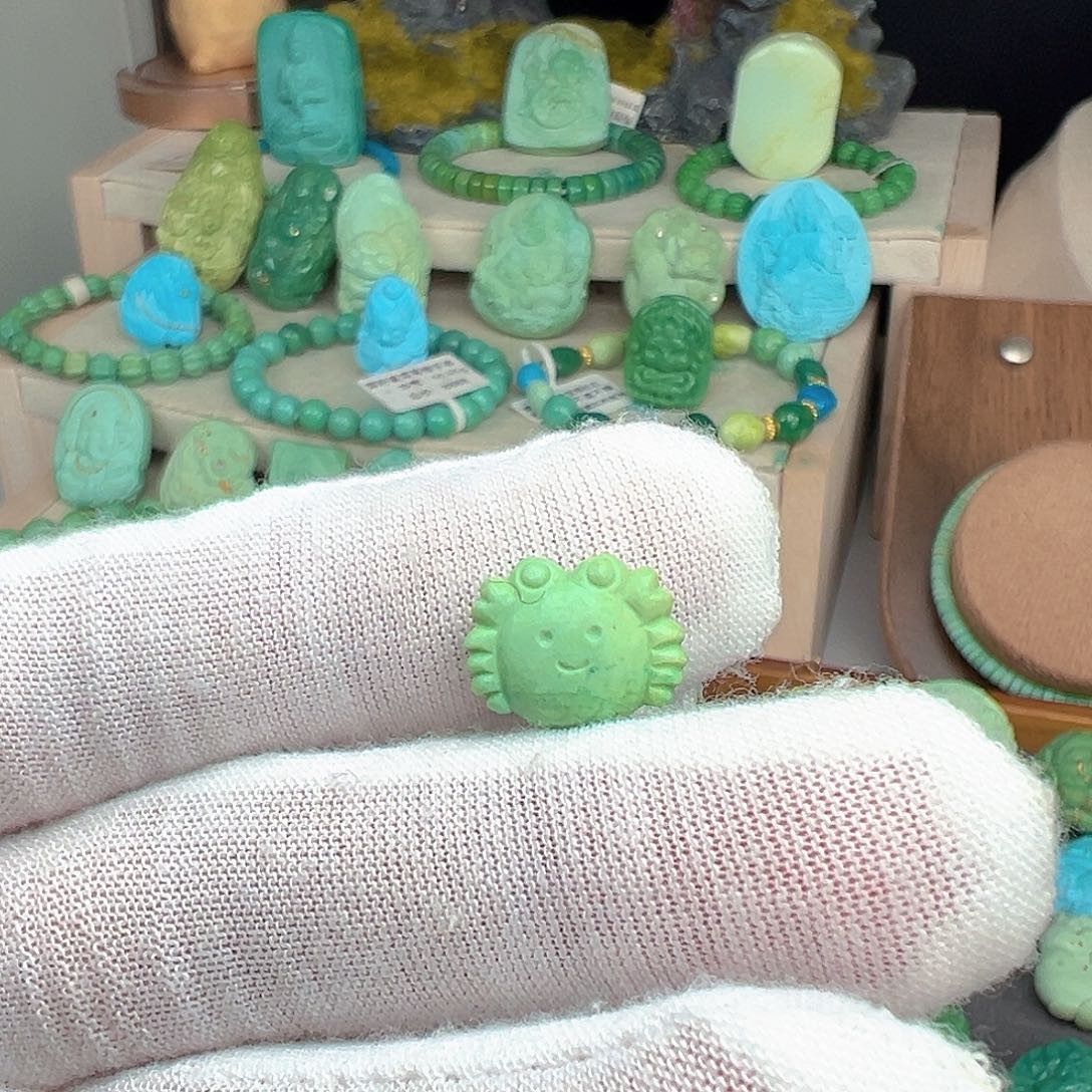 绿松石未镶嵌主播夏