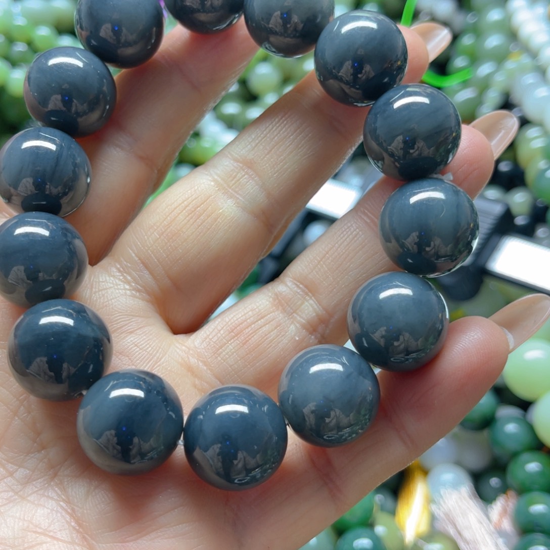 和田玉手链未镶嵌