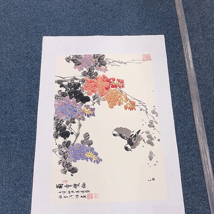国画纯手绘字画宣纸