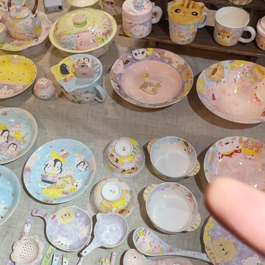 纯手工制作陶瓷茶具