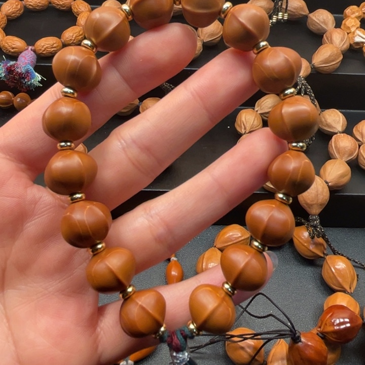 手串/手链橄榄核梅林铁核鲨鱼背1412