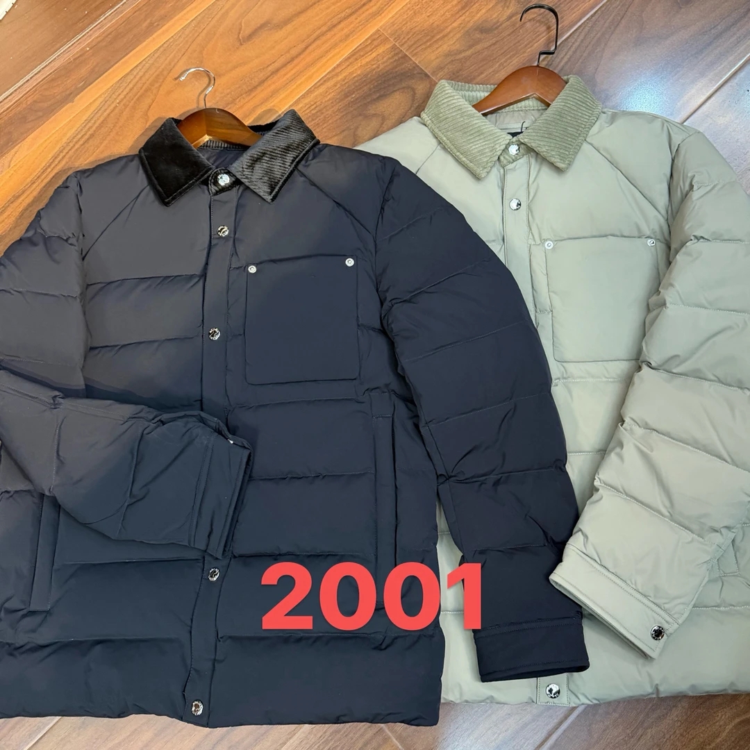 2001 p 新款男士翻领羽绒服