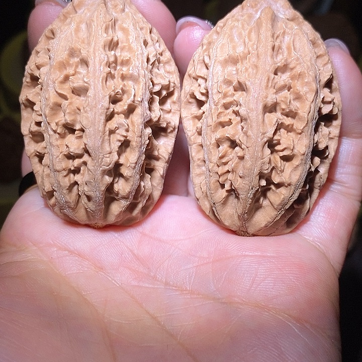 文玩核桃把件东北野生楸子小美5 4