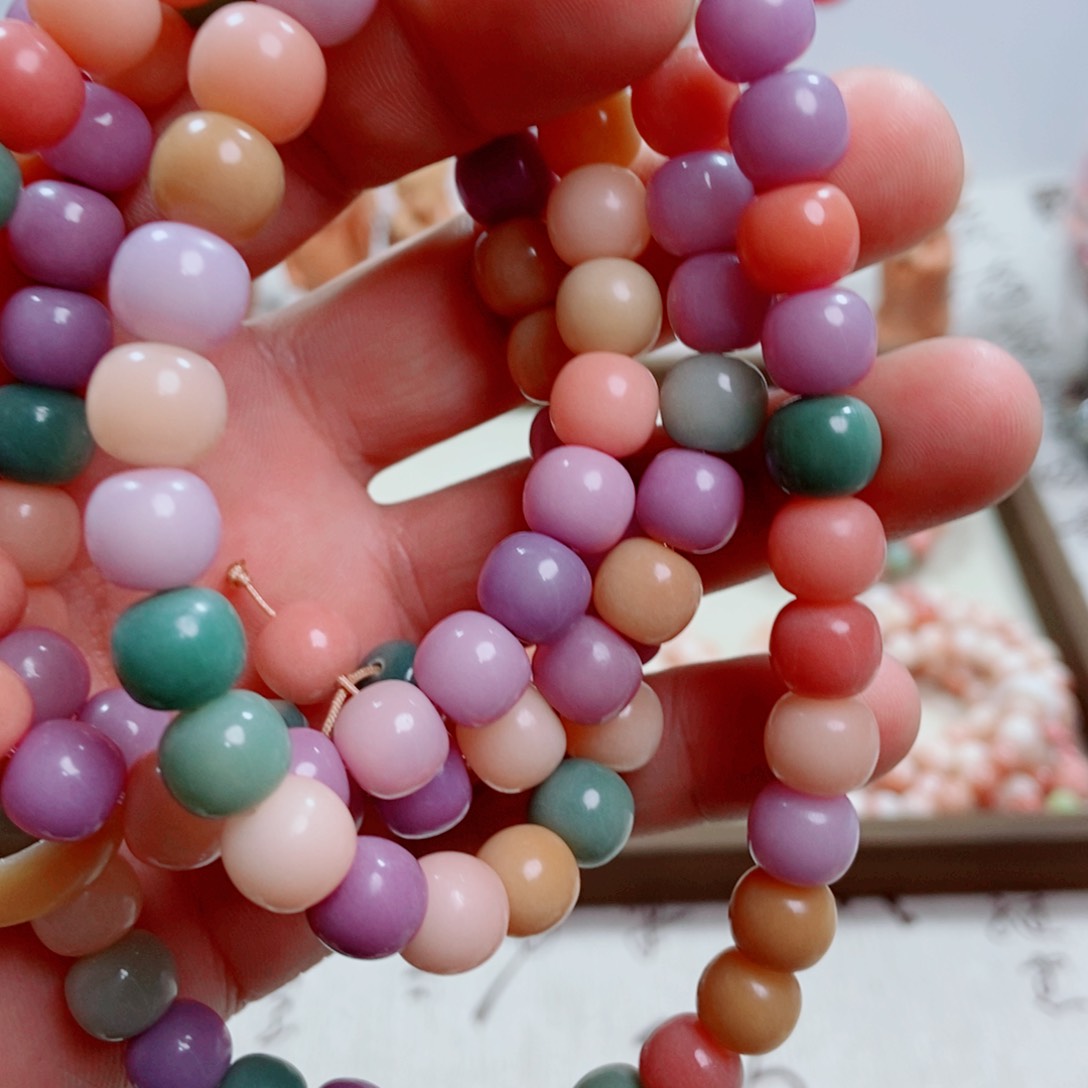 白玉菩提吊坠娟**.莫奈花园