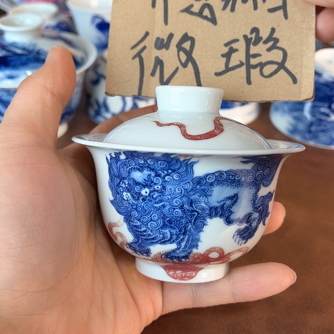 杯杨*景德镇全手工手绘陶瓷