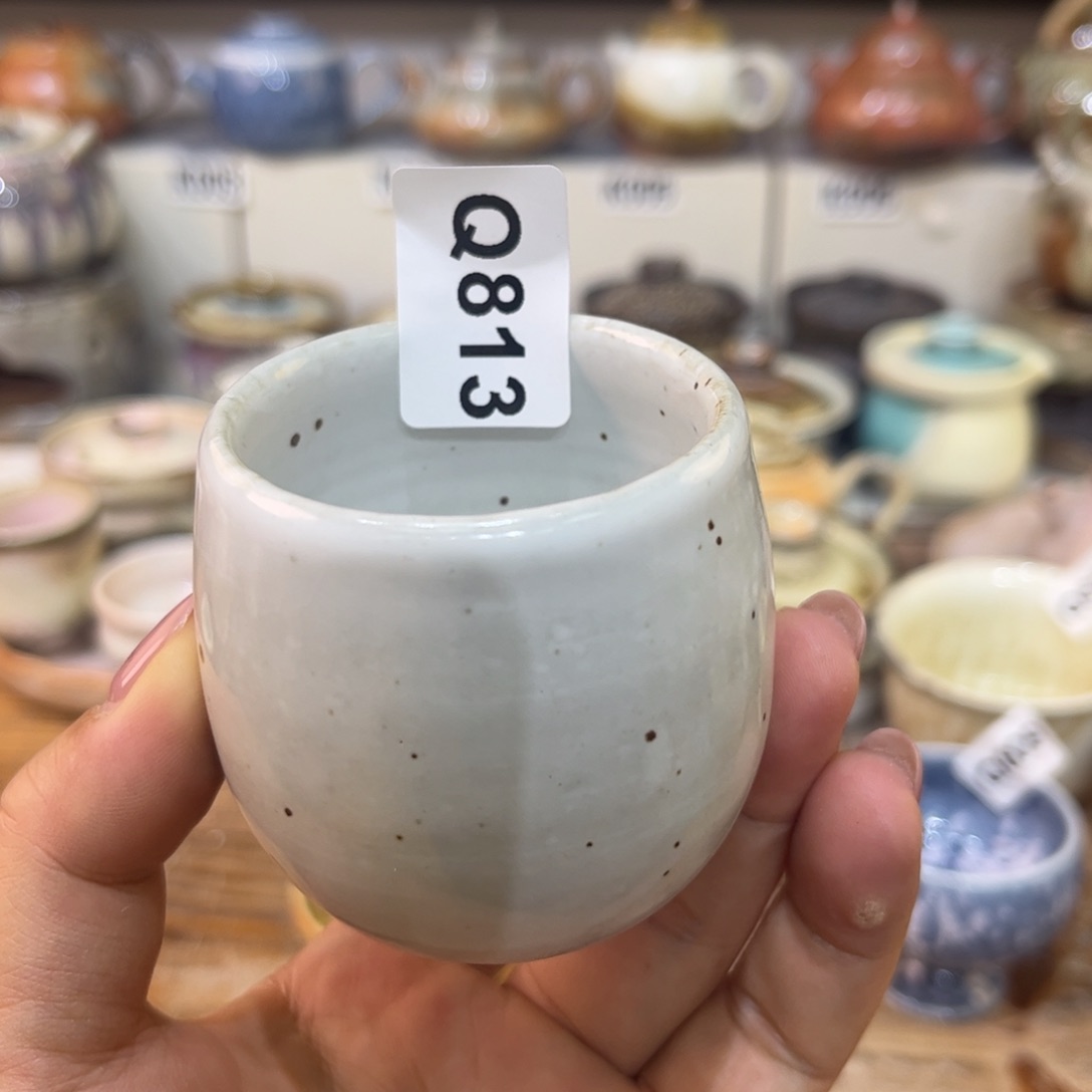 白泥茶杯陶瓷艺术