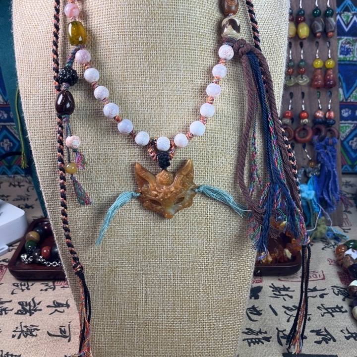 玛瑙/玉髓未镶嵌颈饰