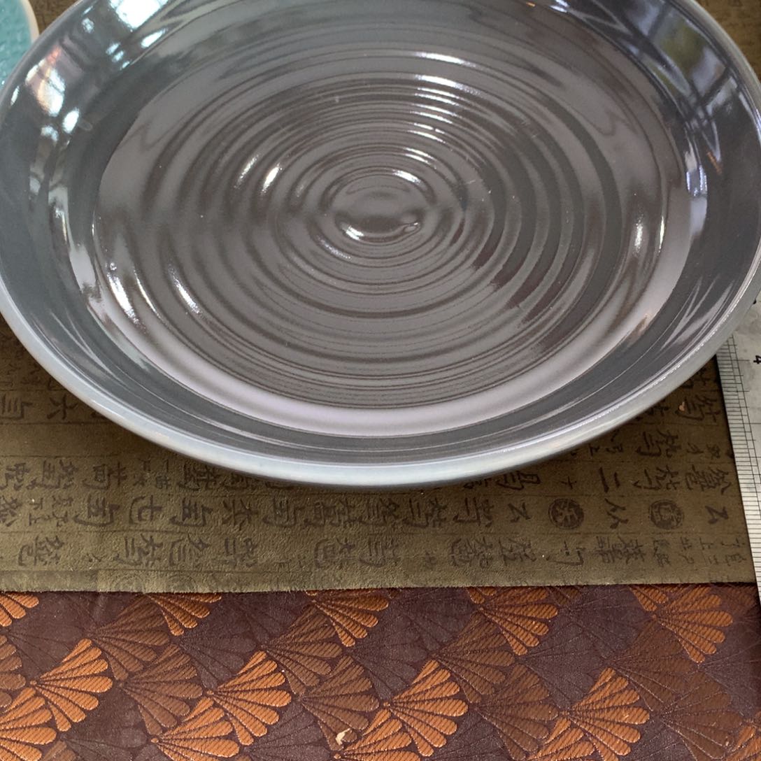 陶景德镇粗陶复古盘碗微瑕
