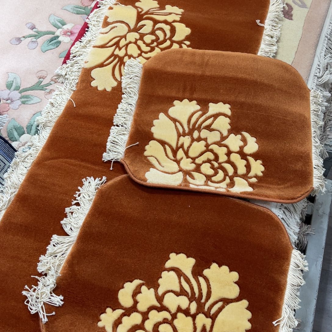 羊毛纯羊毛特价汽车坐垫一套