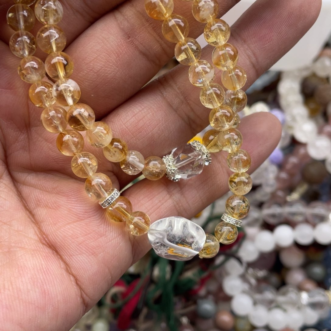 颈饰银S925镶嵌紫晶