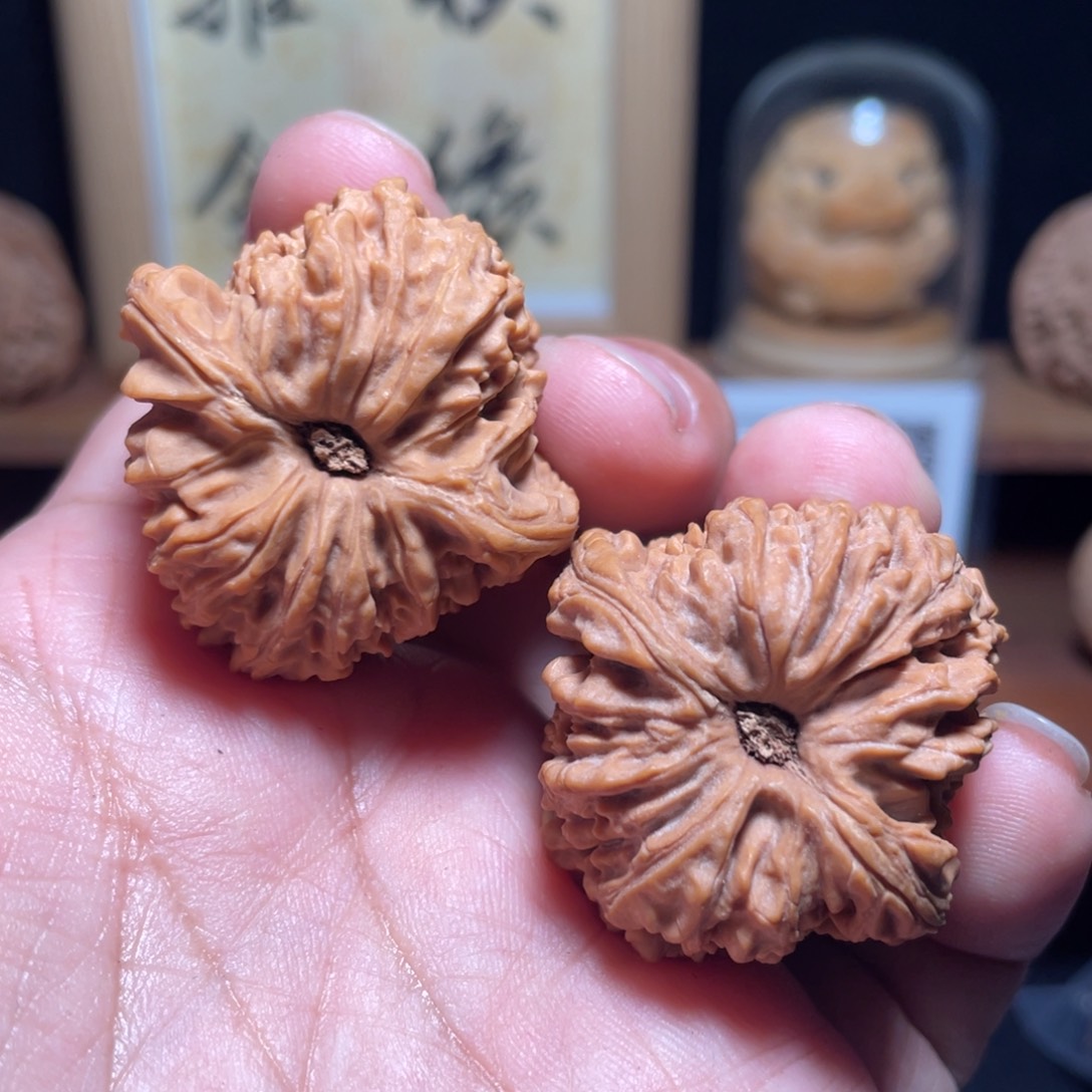没***༅把件文玩核桃南疆石37尺