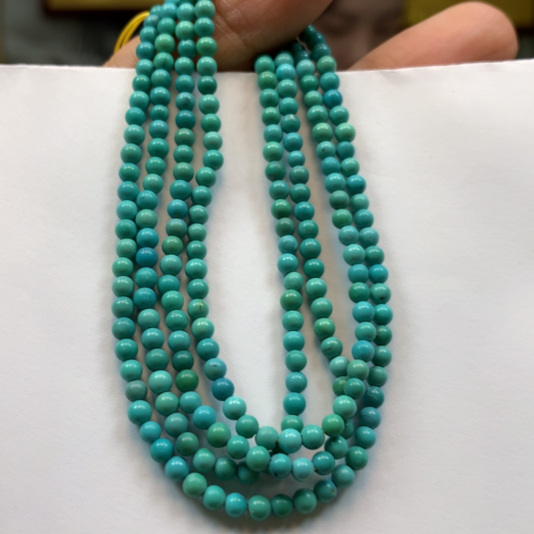 绿松石长链未镶嵌